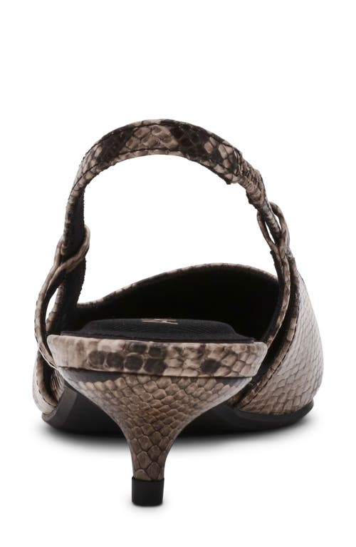 Anne Klein Shorty Slingback Pump In Multi