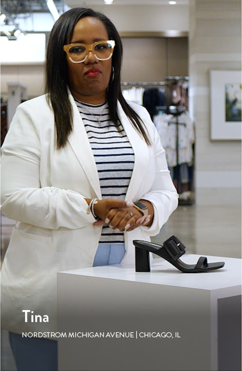 Brookell Buckle Strap Sandal, sales video thumbnail