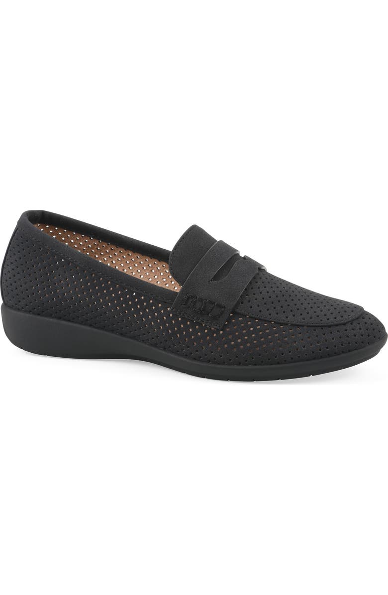 CLIFFS BY WHITE MOUNTAIN Samson Loafer, Main, color, Black/ Nubuck