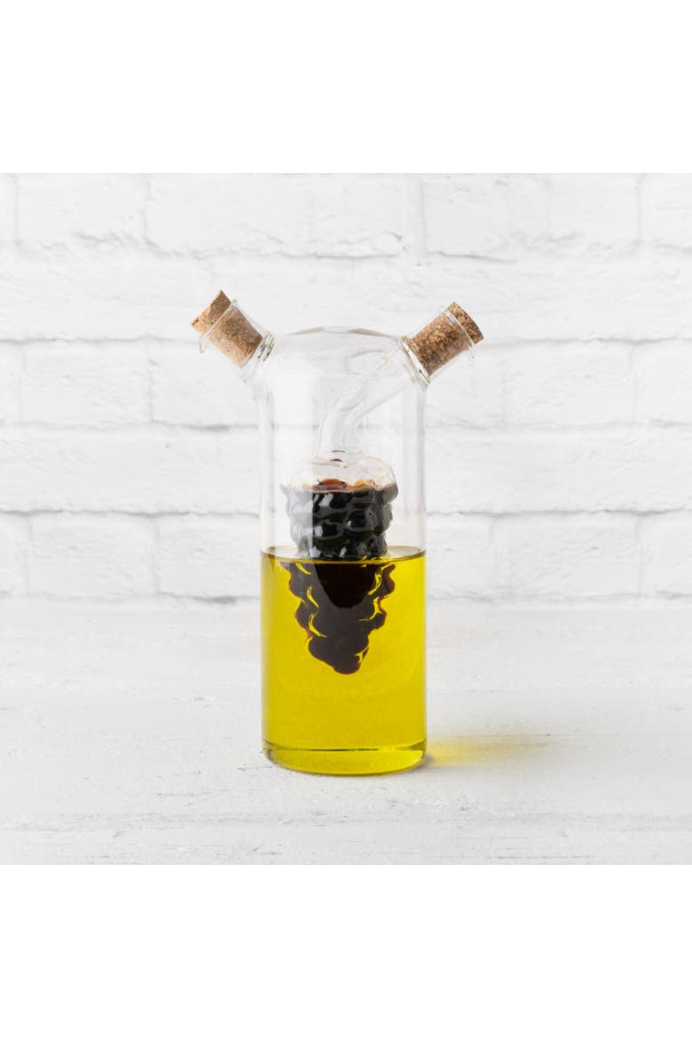 Oil & Vinegar Cruet, Alternate, color, Clear