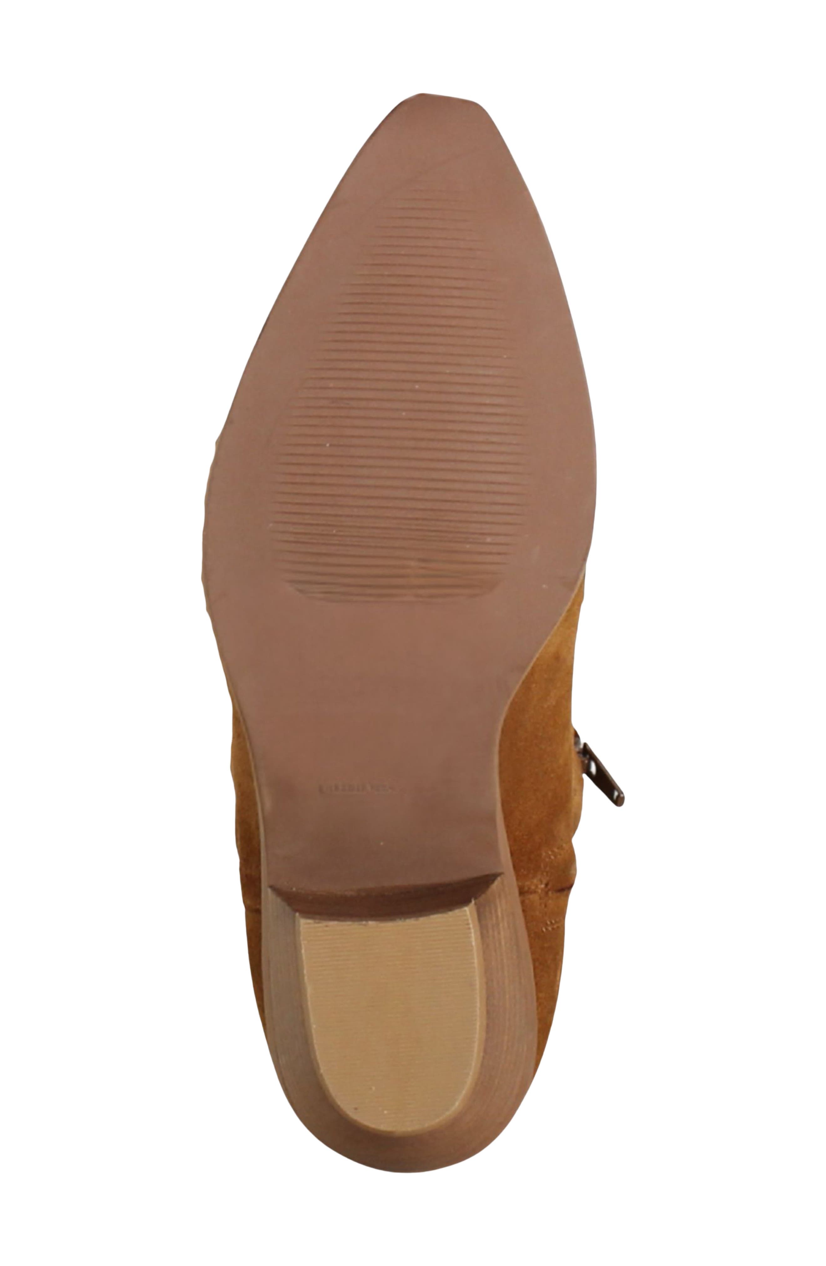 Ame Thyst Leather Tall Boot, Alternate, color, COGNAC