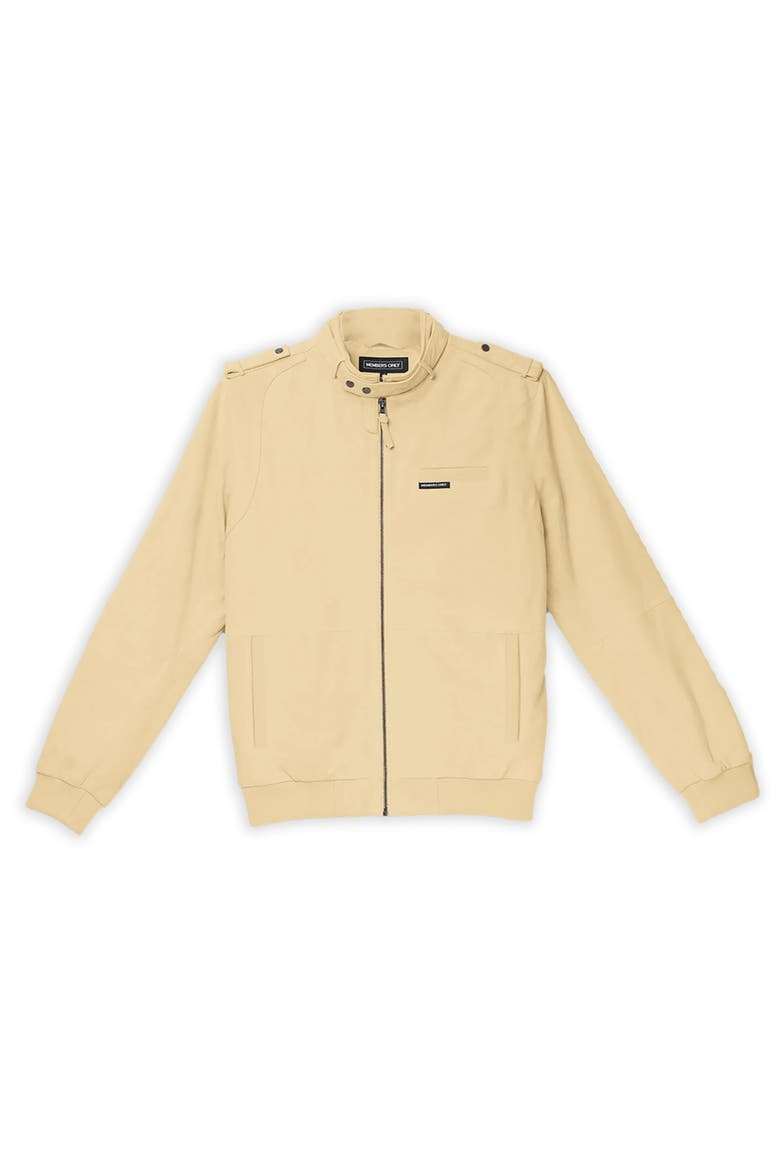 Men's Soft Suede Iconic Jacket, Alternate, color, Chamois