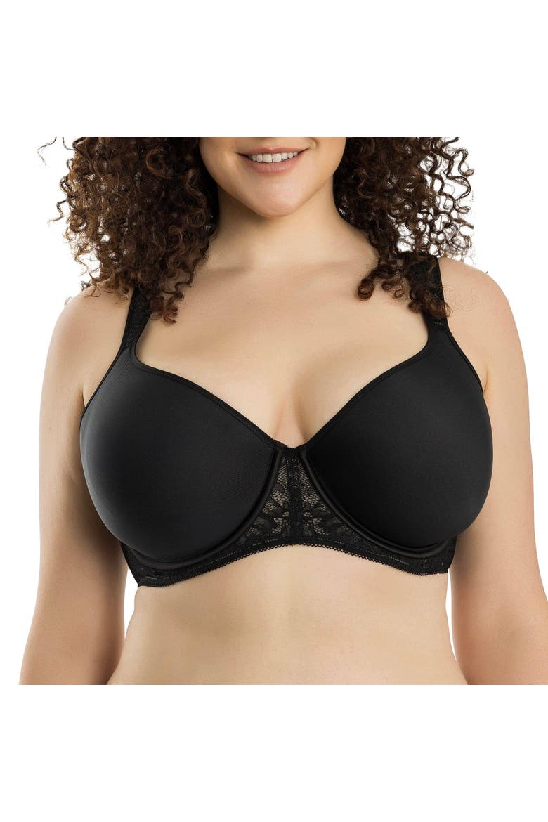 Bliss Molded Spacer T-Shirt Bra, Alternate, color, Black