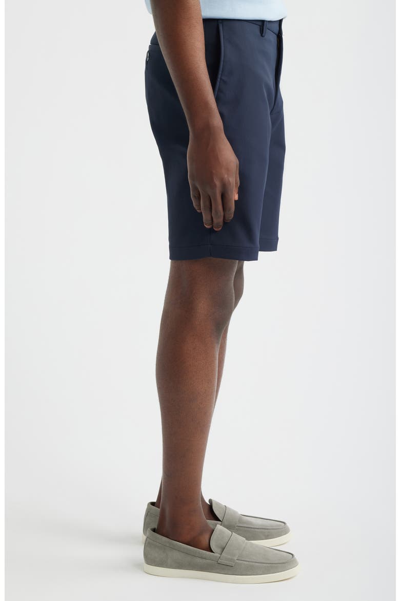 Sonoma Flat Front Travel Shorts, Alternate, color, MIDNIGHT