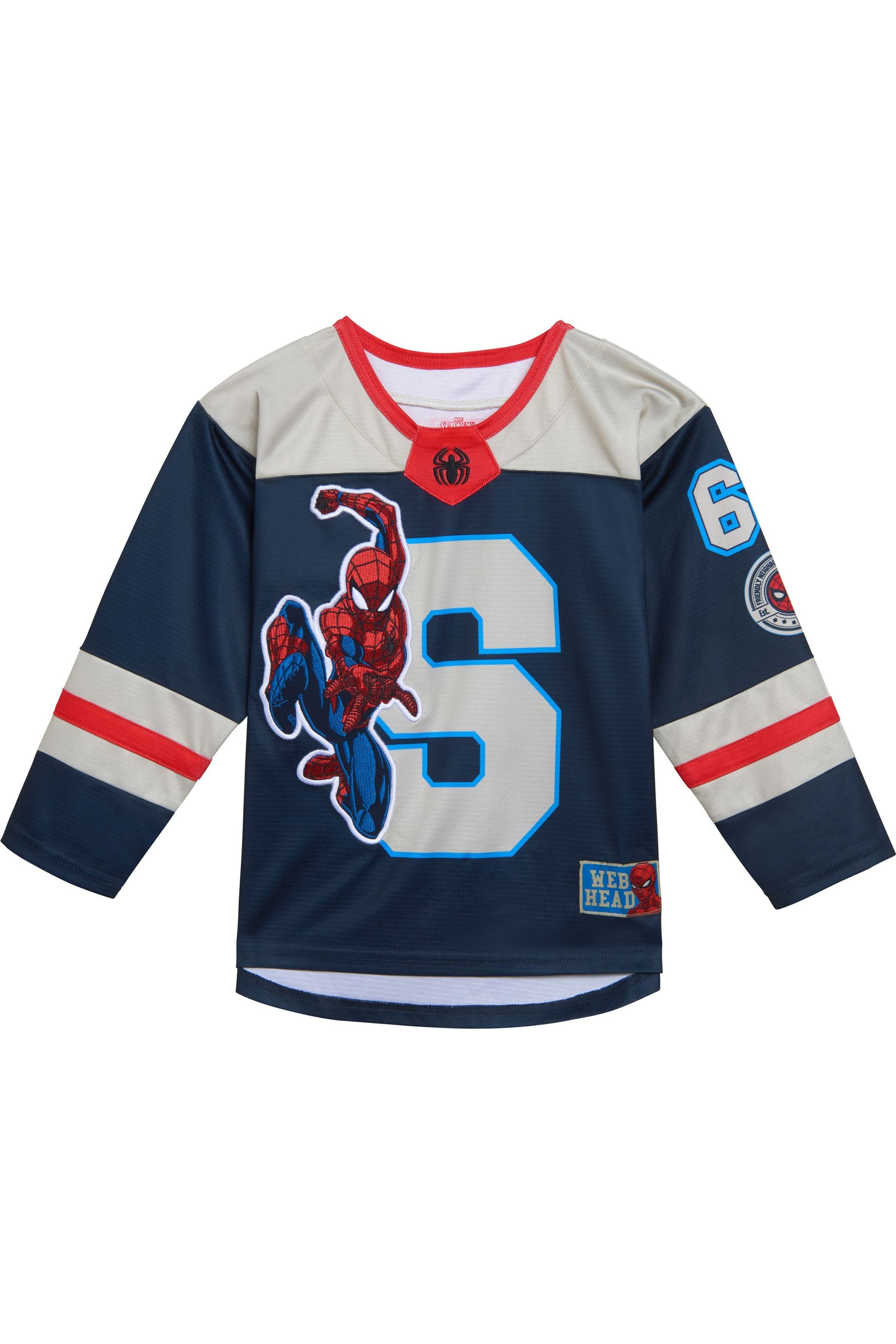 selected Navy Red Spider Man