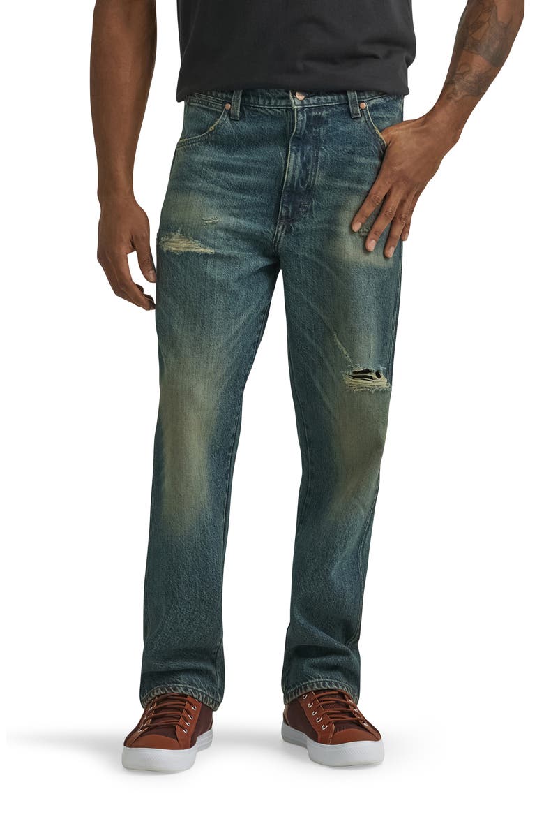 Distressed Loose Jeans, Main, color, IDIOTEQUE
