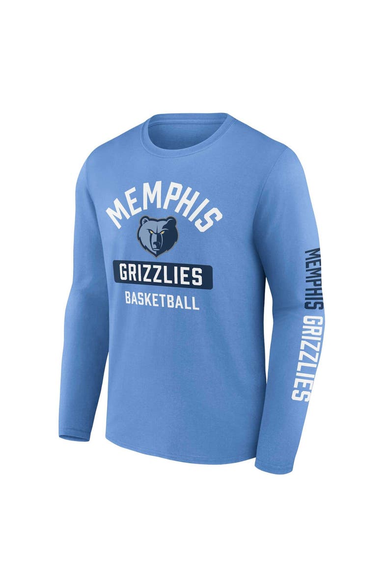 FANATICS Men's Fanatics Branded Navy/Light Blue Memphis Grizzlies Two-Pack Just Net Combo Set, Alternate, color, 