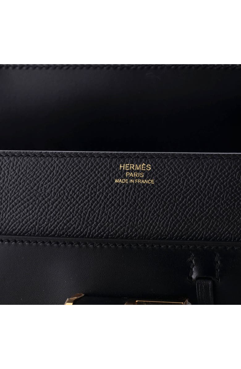 Pre-Owned Hermes Sacabar Shoulder Bag Epsom and Swift 24, Alternate, color, Noir