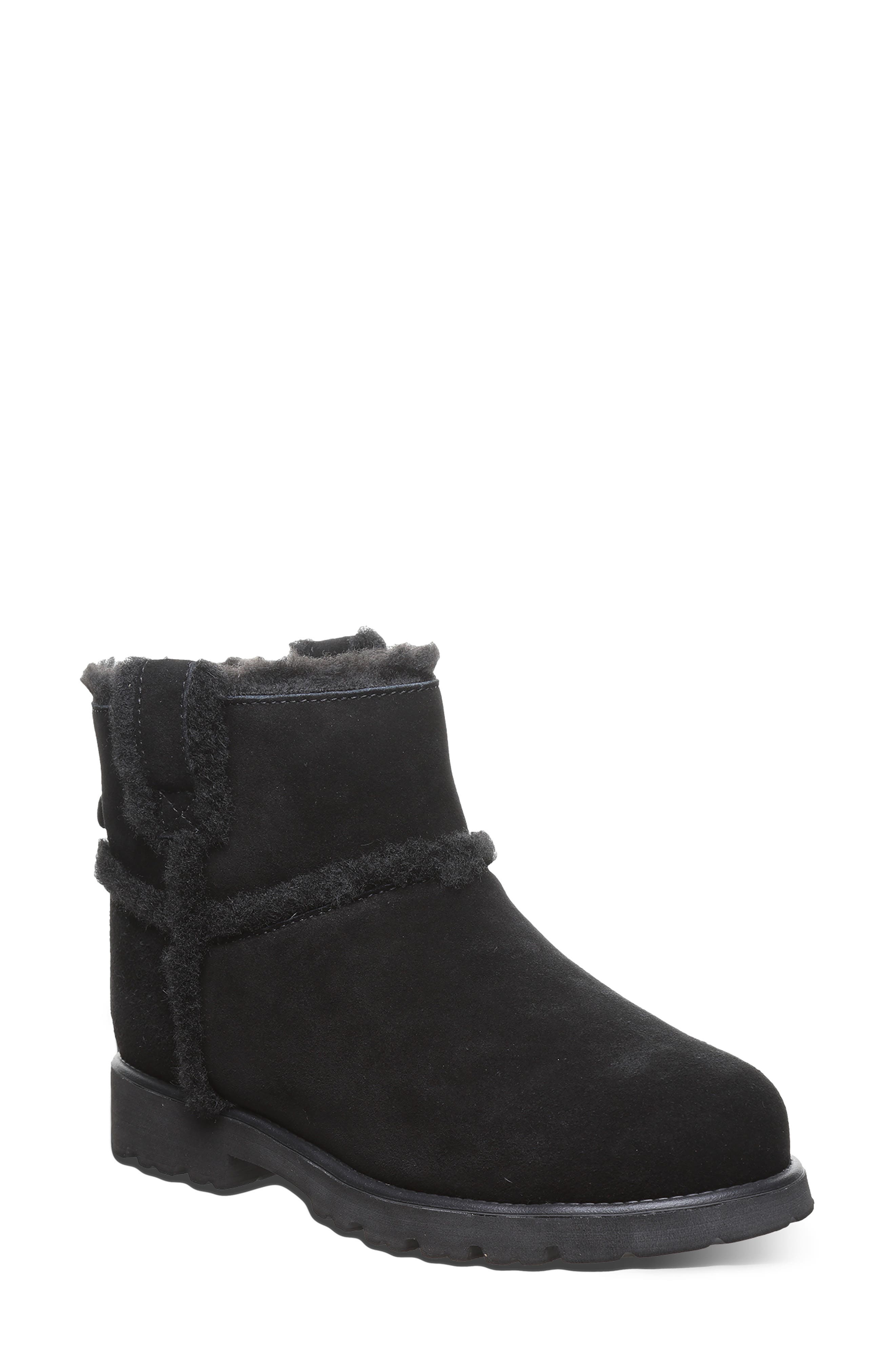 BEARPAW Willow Genuine Shearling Bootie, Main, color, 