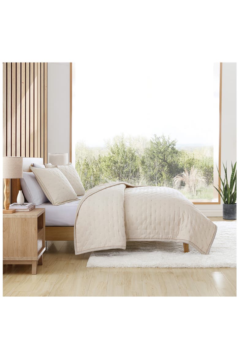 Devon UGGBraid Quilt & Shams Set, Alternate, color, BIRCH