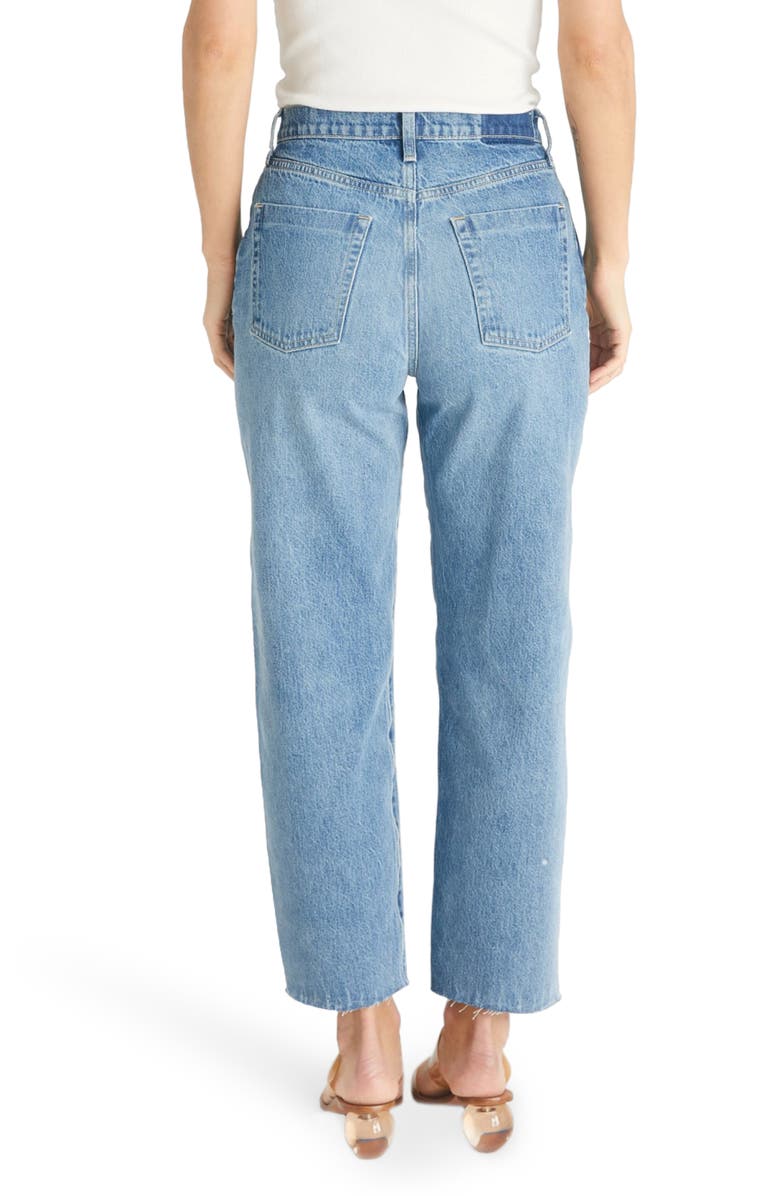 ÉTICA Tyler High Waist Straight Leg Ankle Jeans, Alternate, color,
