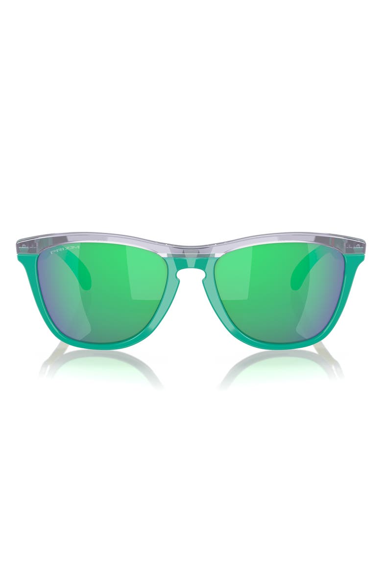 Oakley Frogskins<sup>™</sup> Range 55mm Prizm<sup>™</sup> Keyhole Sunglasses, Main, color, Black Green
