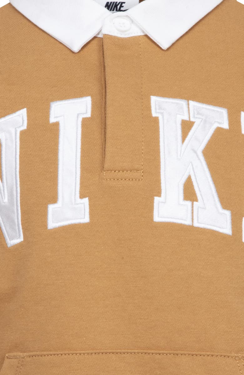 Nike Kids' Sportswear Club Polo Sweatshirt, Alternate, color, 