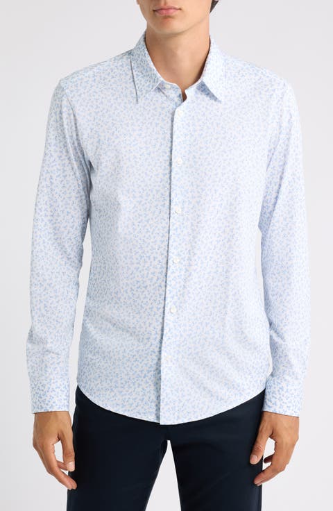 Roan Performance Slim Fit Print Shirt