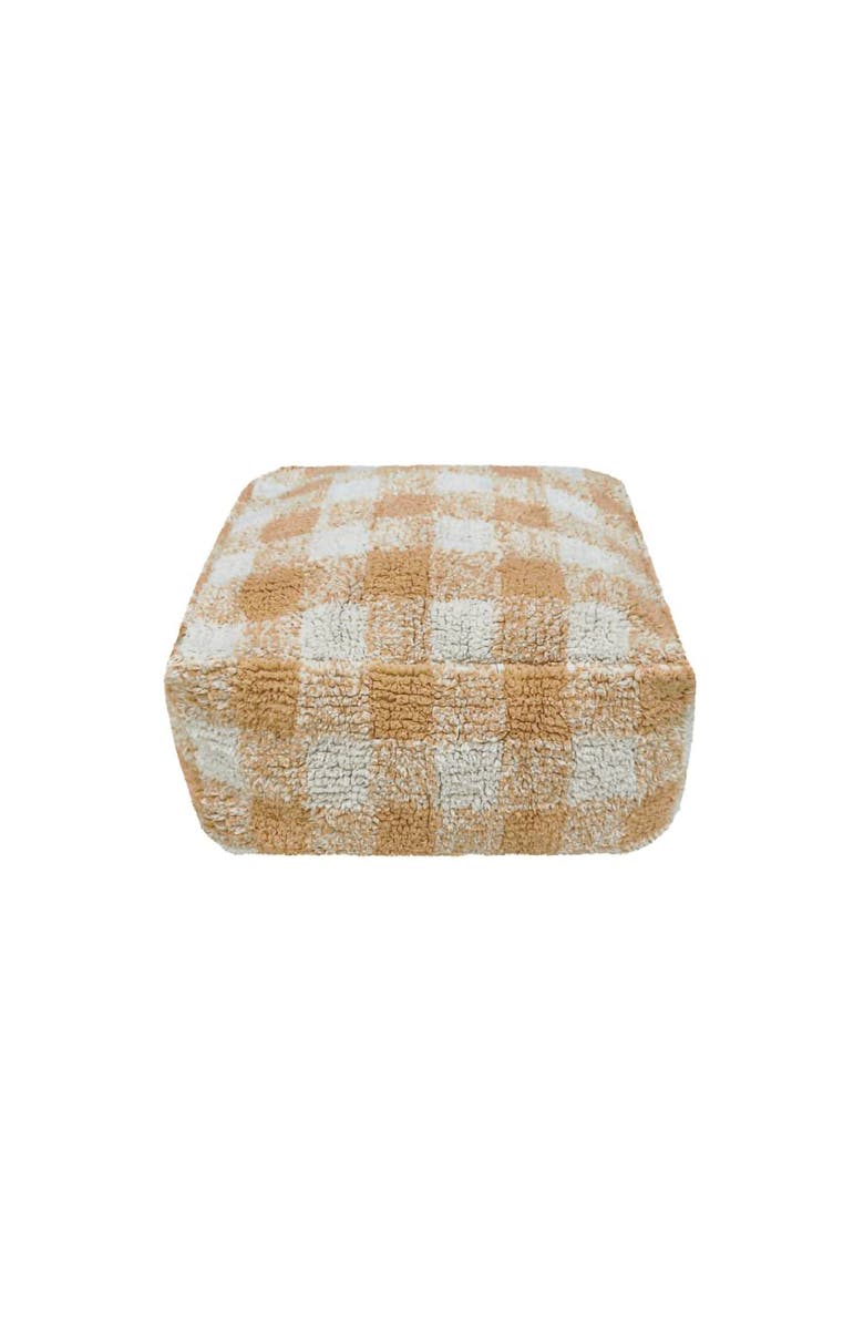 Lorena Canals Pouf Vichy, Main, color, Natural, Light Honey