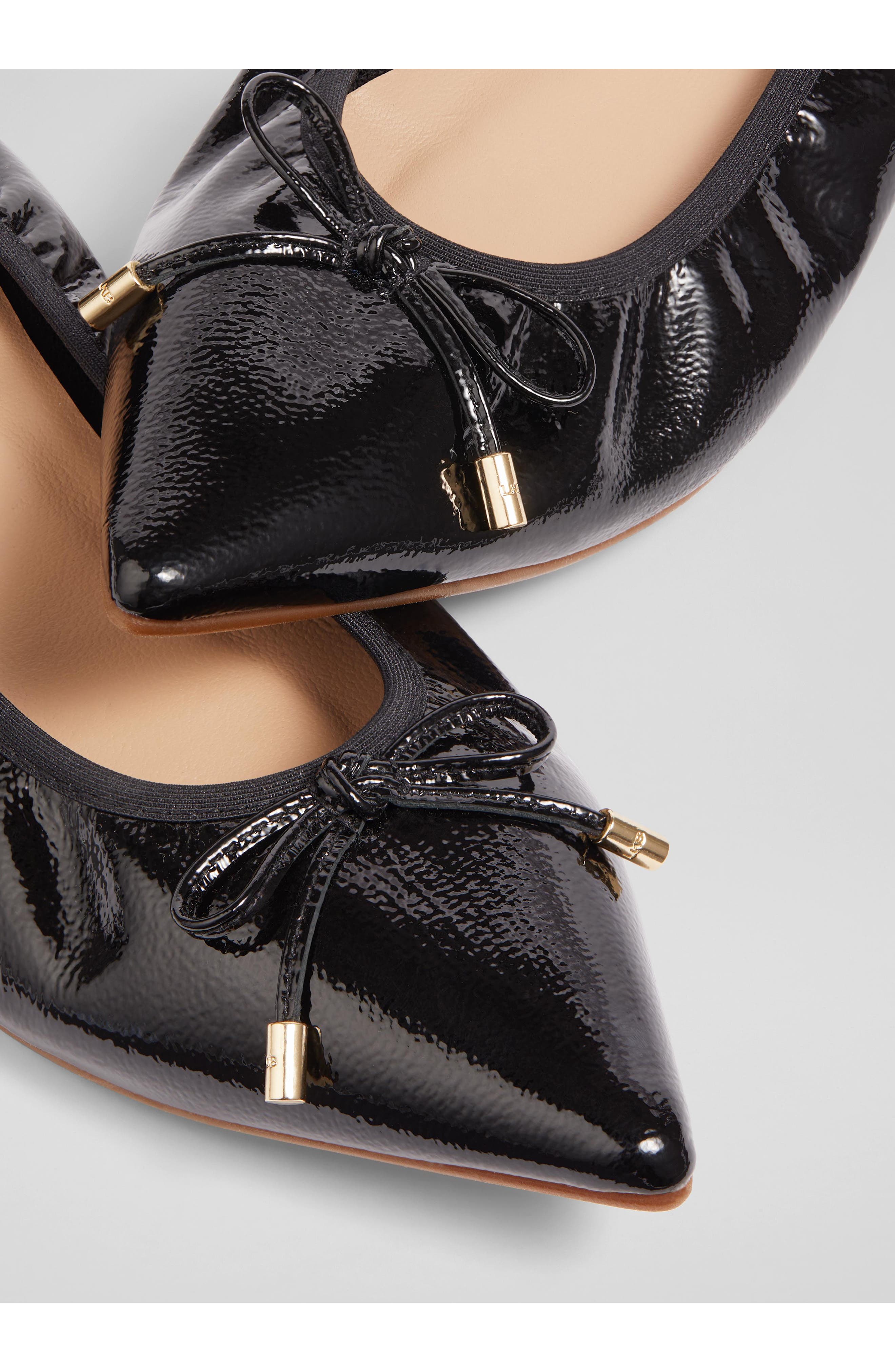 LK Bennett Tilly Pointed Toe Ballet Flat, Alternate, color, 