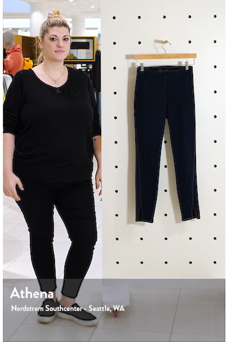 Lyssé Kara Split Hem Denim Leggings video
