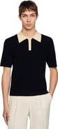 SANDRO Two-tone polo shirt