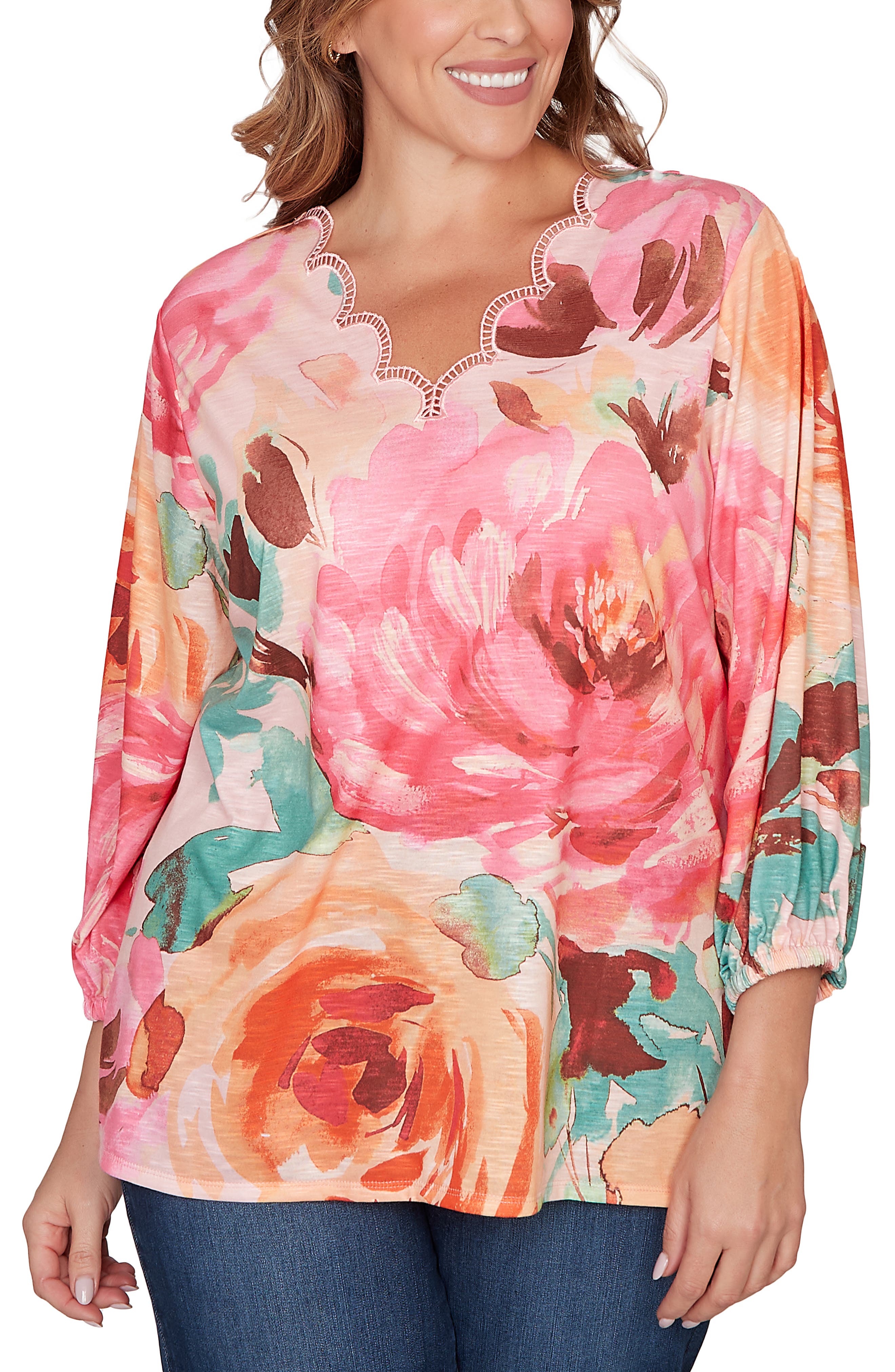 RUBY RD Printed Sublimation Top