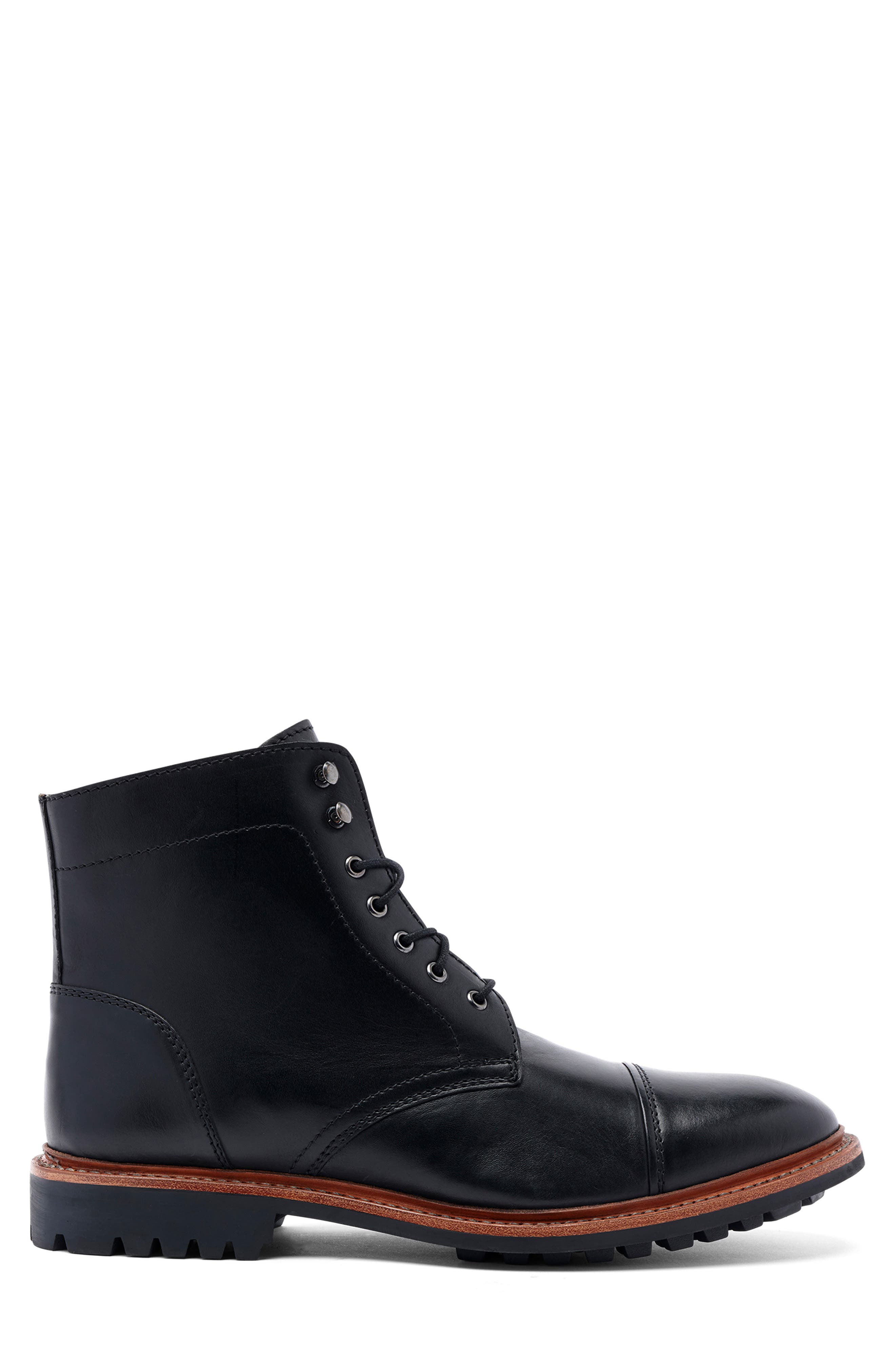Anthony Veer Ranveer Cap Toe Boot, Alternate, color, Black