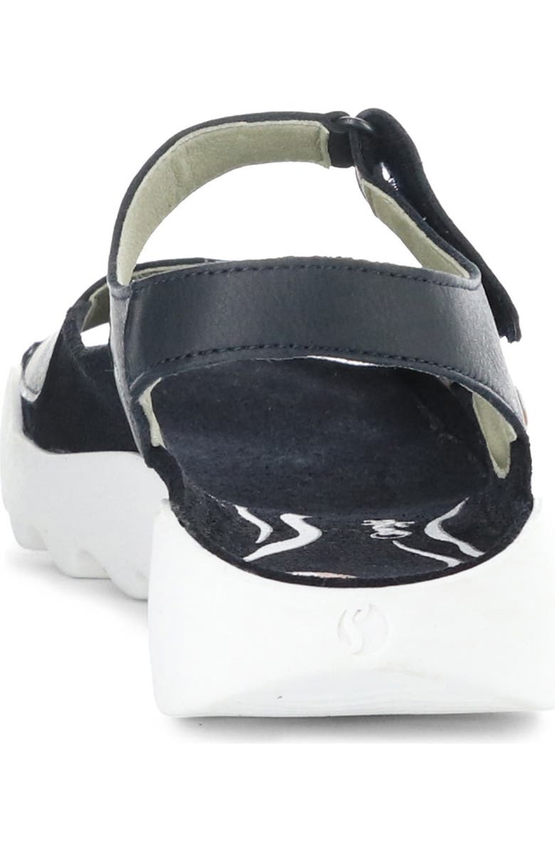 Fly London Weal Sandal, Alternate, color, Navy Smooth Leather