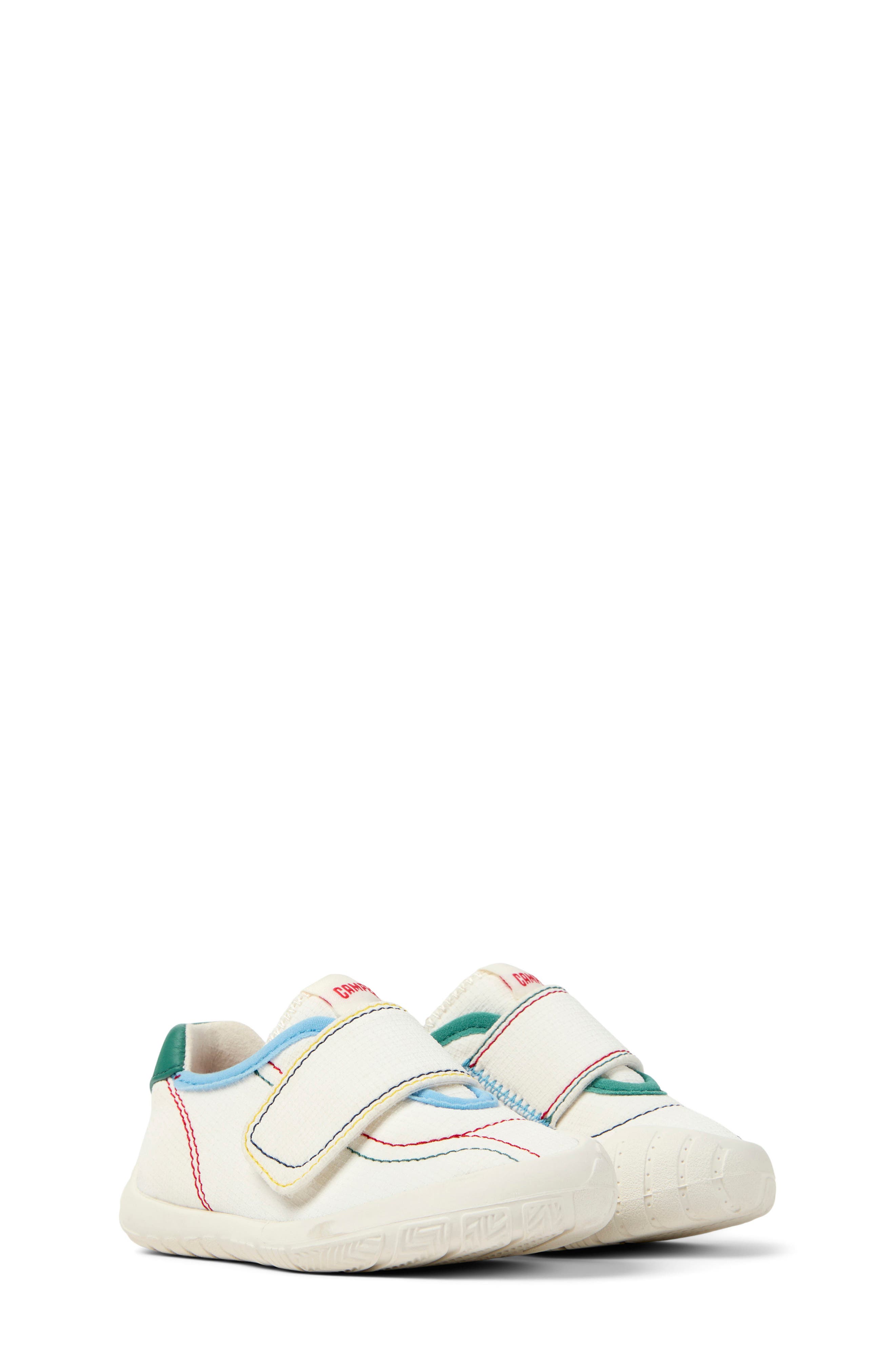 Camper Kids' Peu Path Twins Sneaker, Main, color, White Natural