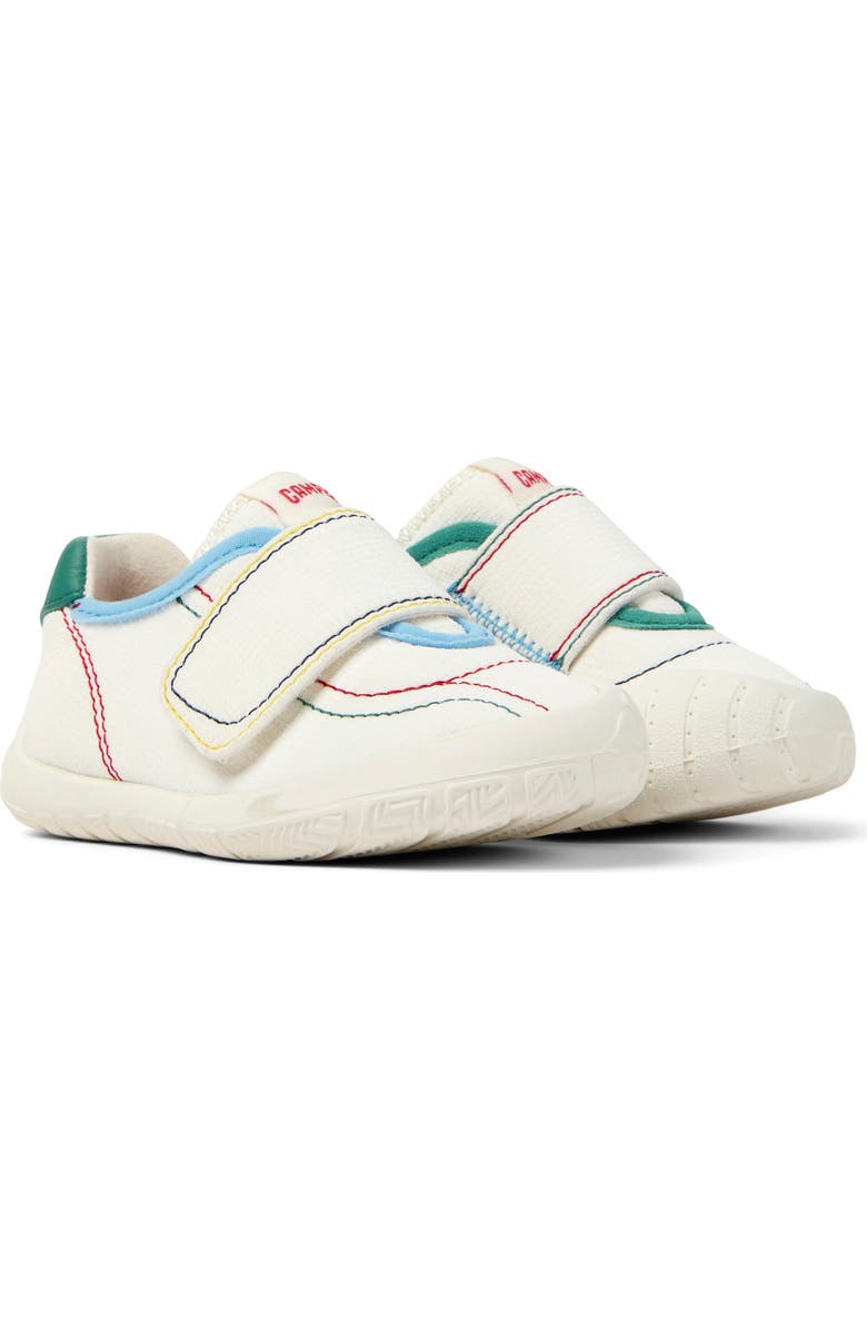 Camper Kids' Peu Path Twins Sneaker, Main, color, White Natural