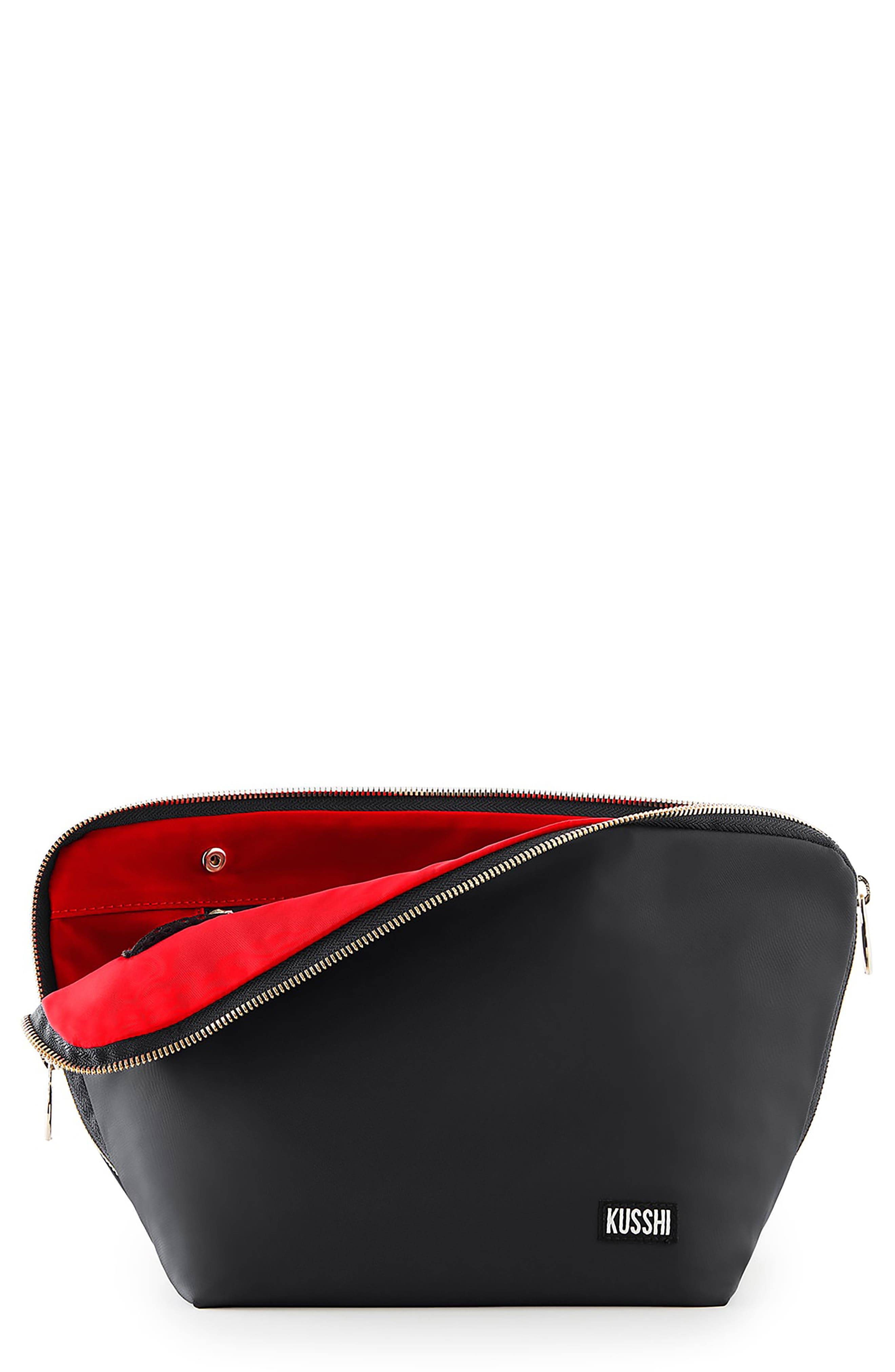 BLACK/ RED