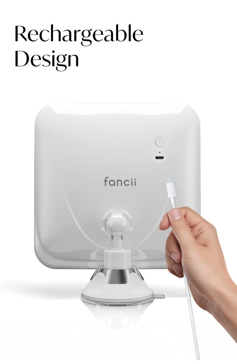 FANCII Mira 2 Magnifying Mirror 10x, Alternate, color, White