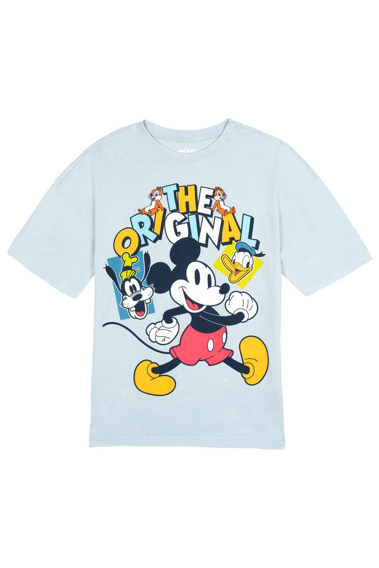 Minnie Mouse Short Sleeve T-Shirt, Main, color, Mickey Friends Skyway