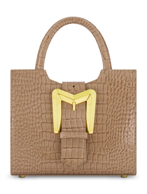 【Mac Duggal】Gold Plated Hardware Leather Bag 関税送料込 Mac Duggal Gold Plated Hardware Large Leather Briefcase Bag
