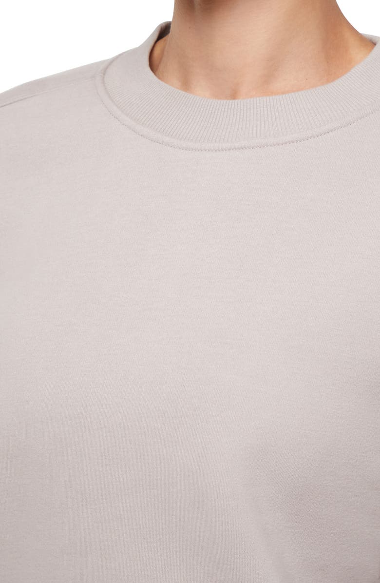 BALANCE COLLECTION Wren Fleece Sweatshirt & Shorts Set, Alternate, color, Atmosphere