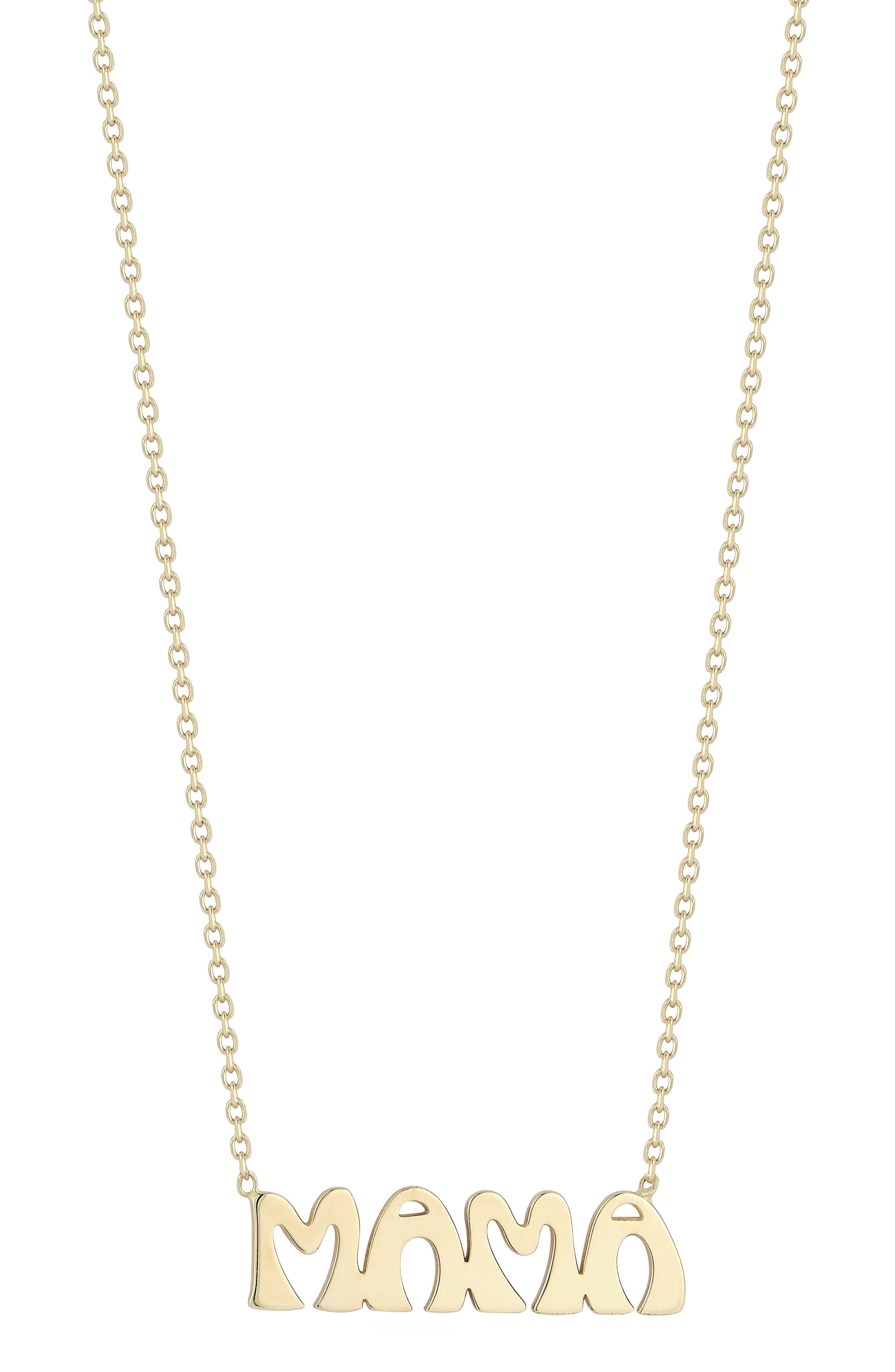 Ember Fine Jewelry 'Mama' Pendant Necklace