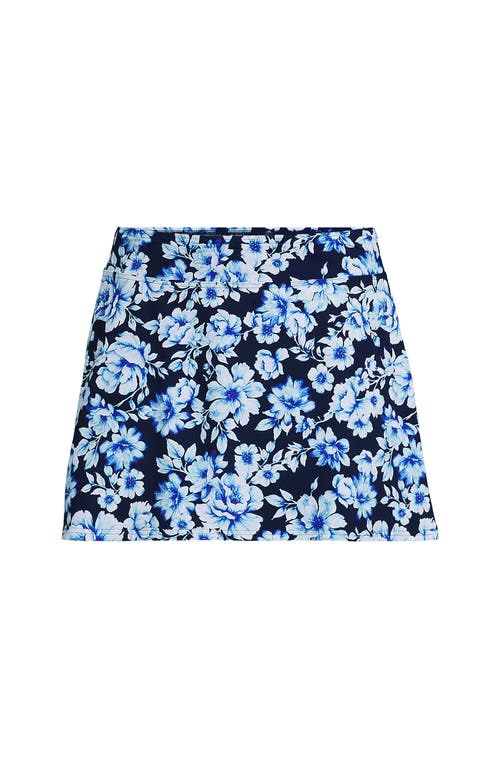 LANDS' END LANDS' END TUMMY CONTROL SKIRT SWIM BOTTOMS