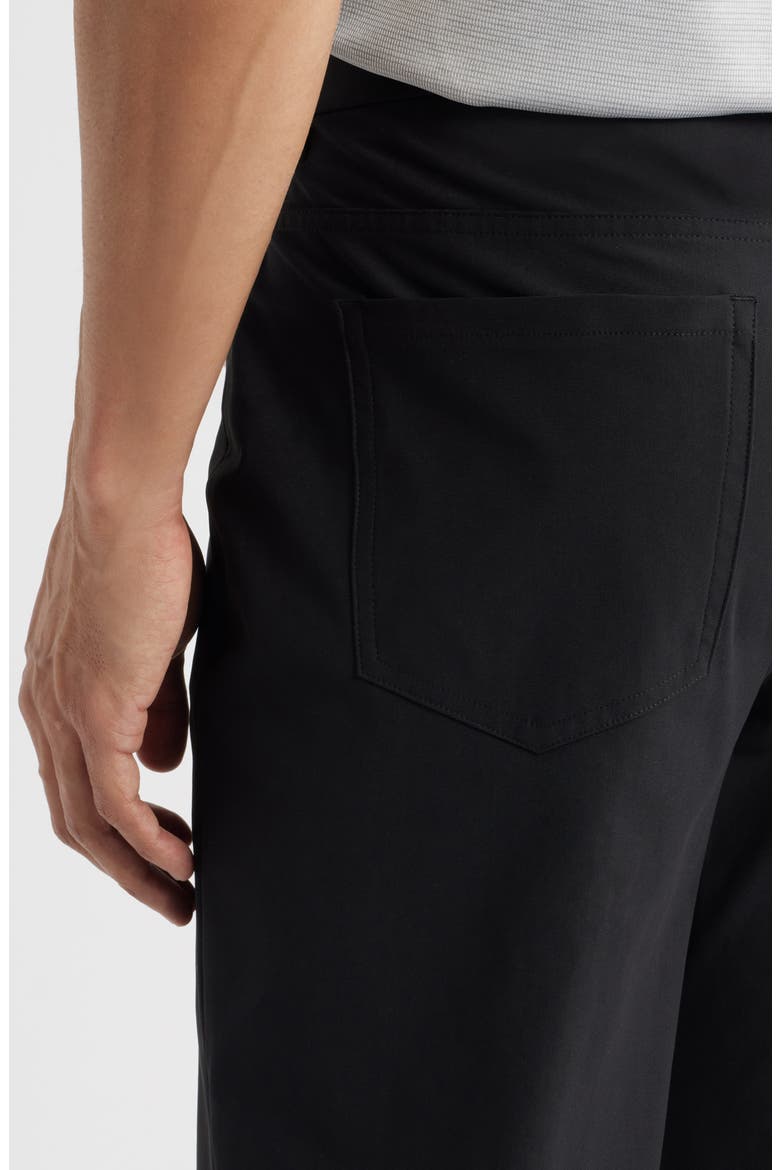 Driver Slim Fit Five Pocket Pants, Alternate, color, BLACK CAVIAR