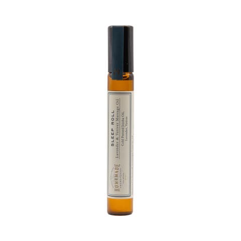 Calming Relaxing Lavender Vetiver Roll On Massage Oil