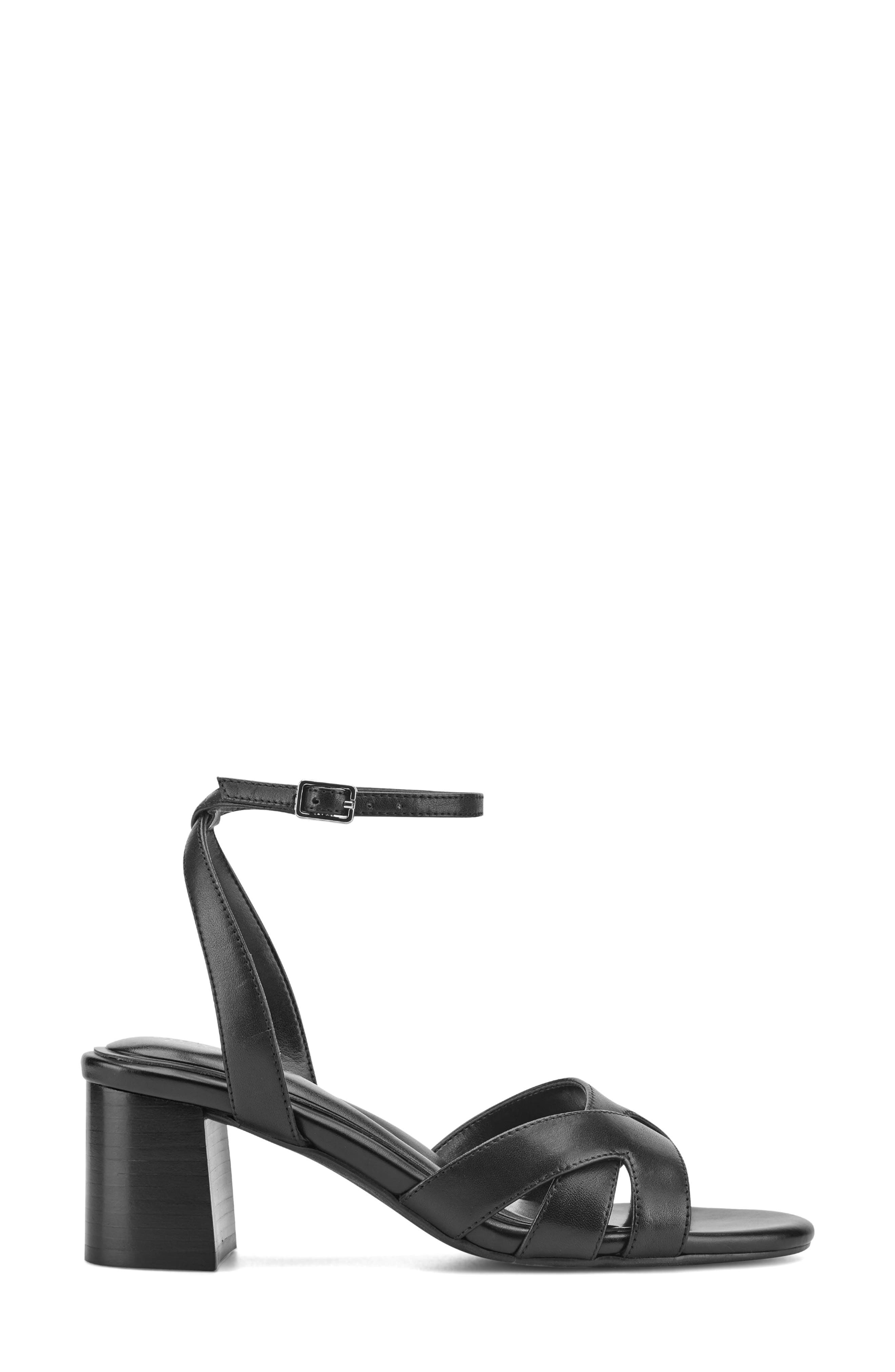 Easy Spirit Delicia Ankle Strap Sandal, Alternate, color, Black