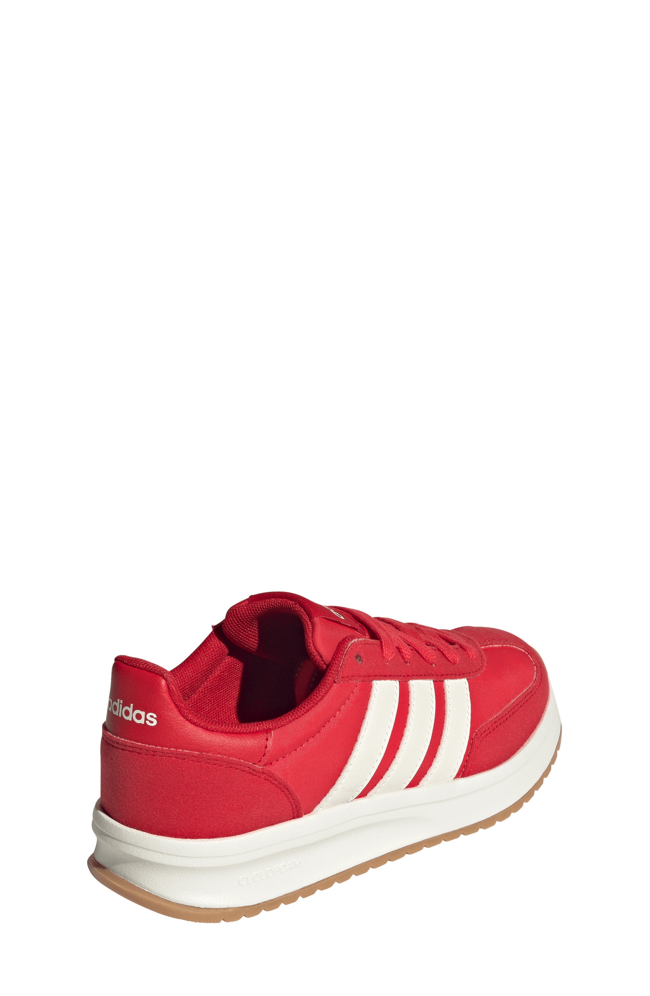 adidas Kids' Run '70s Sneaker, Alternate, color, Ruby/ Off White/ Scarlet