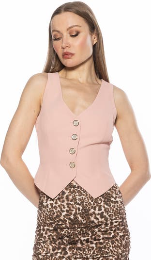 Liliana Button Front Vest