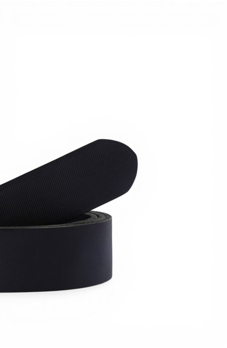 Scalpers Textured Leather Belt, Alternate, color, Navy