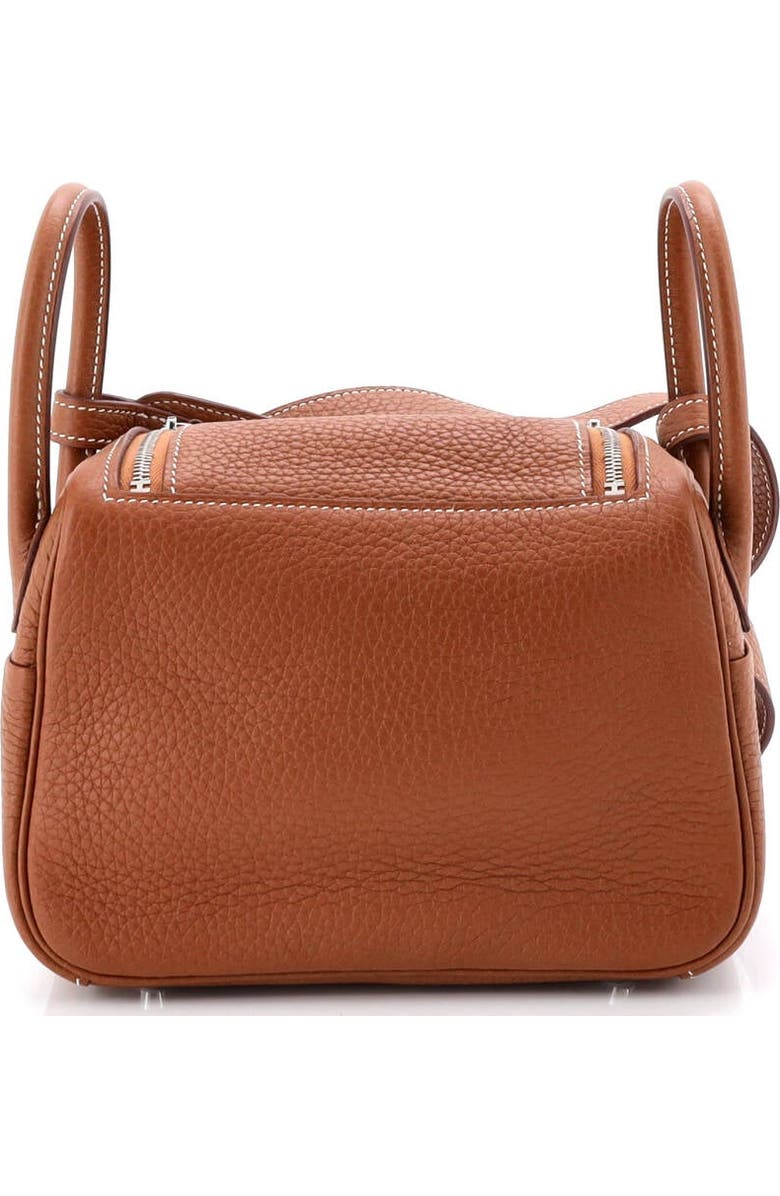 Pre-Owned Hermes Lindy Bag Clemence Mini, Alternate, color, Gold