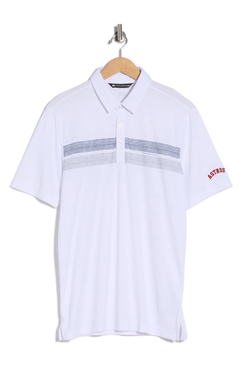 TravisMathew Seattle Mariners Top Recruit Polo, Alternate, color, White