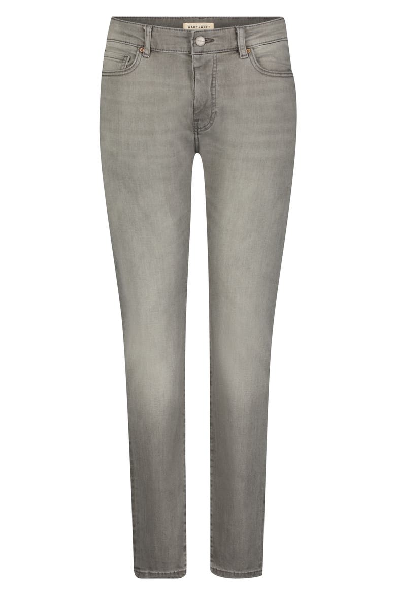 HND Skinny Fit Jeans, Alternate, color, SMOKE
