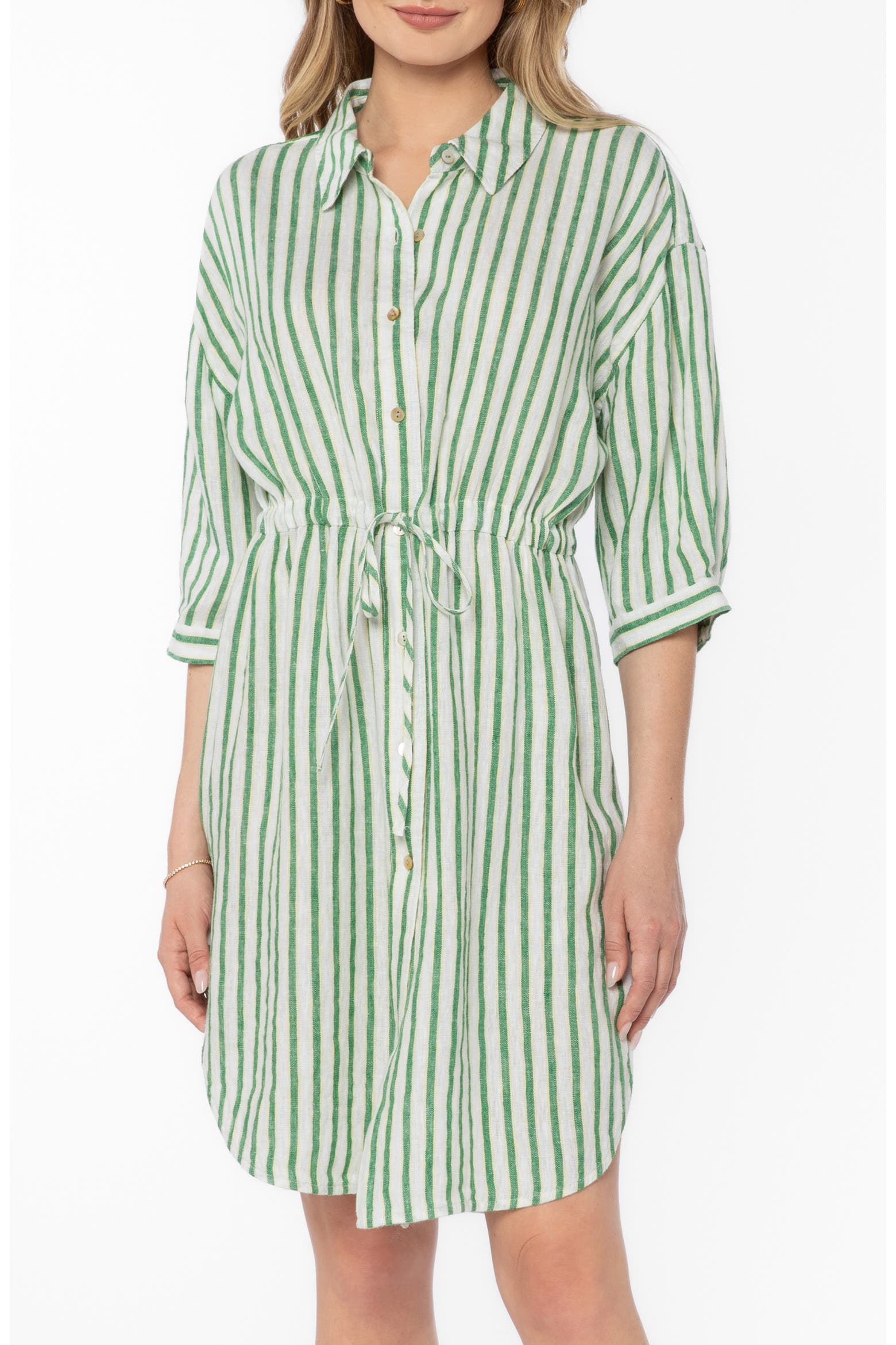 Emphasize Color EMPHASIS Jenneva Shirtdress (Women) | Nordstromrack