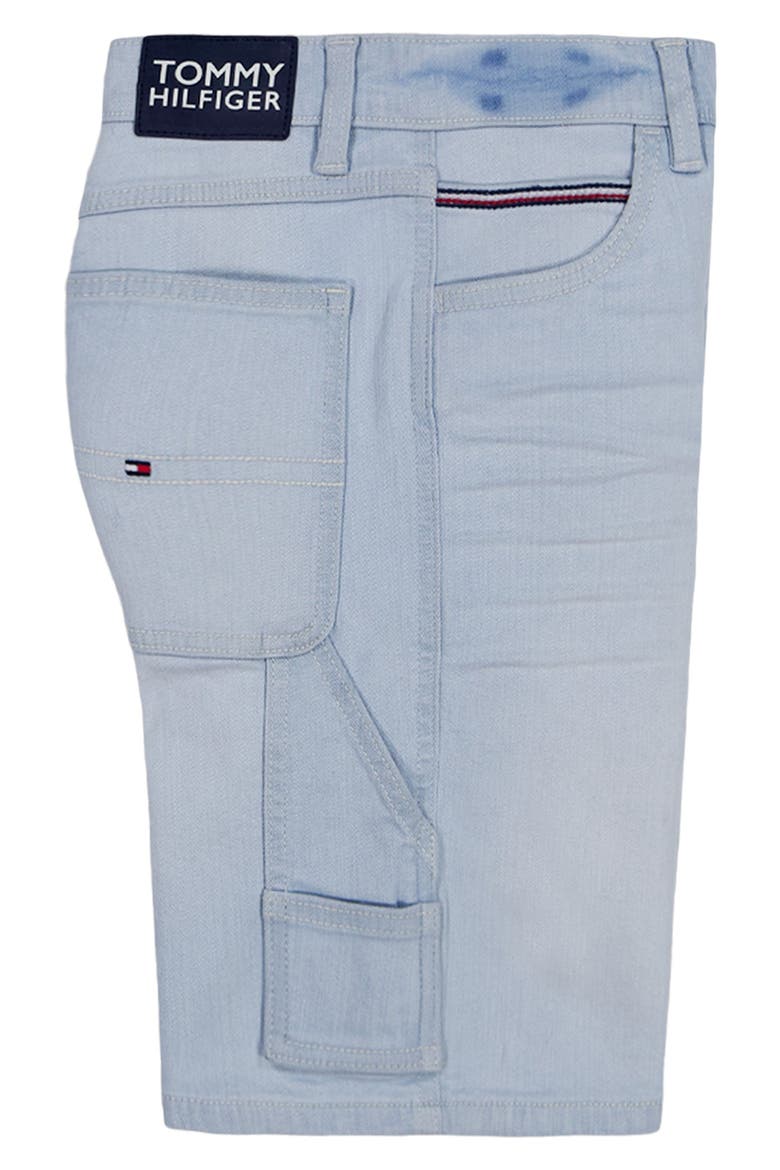 Kids' Utility Denim Shorts, Alternate, color, CLOUDBURST