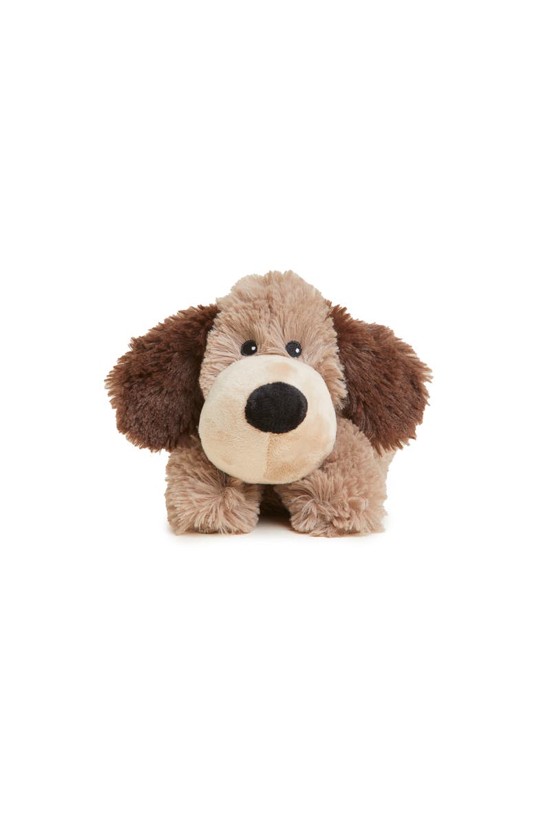 Warmies Dog Junior Plush Toy, Alternate, color, Medium Brown