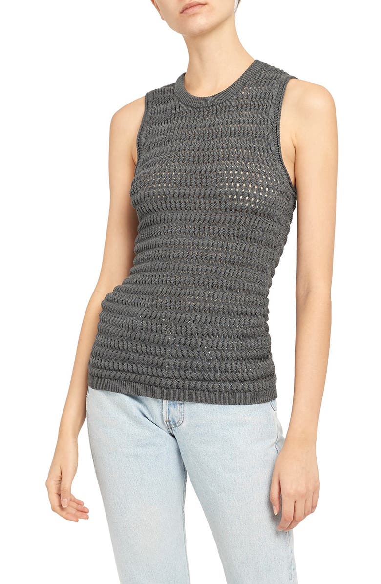 Theory Textured Tank, Main, color, 