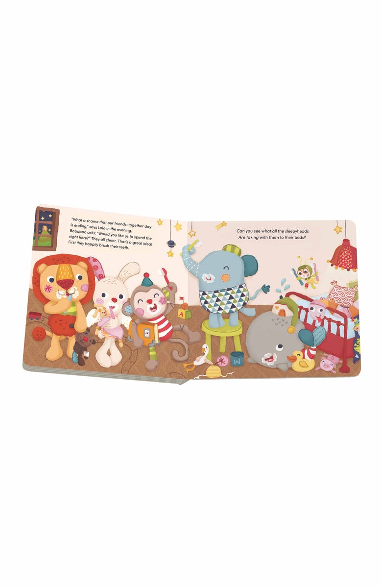 Bababoo and friends<sup>®</sup> Lolo Elephant Character Book & Plush Set, Alternate, color, Grey