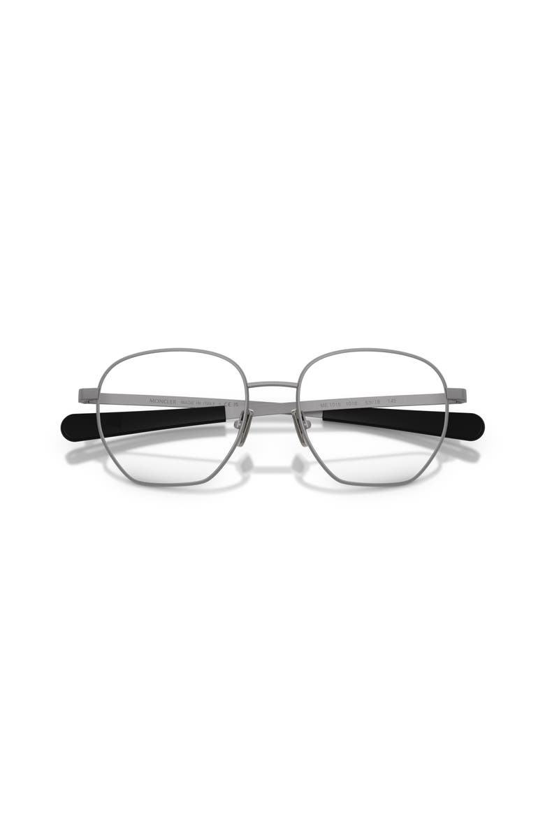 Moncler 51mm Oval optical glasses, Alternate, color, Grey