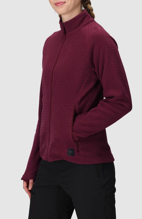 Outdoor Research Trail Mix Xt Fleece Jacket In Red